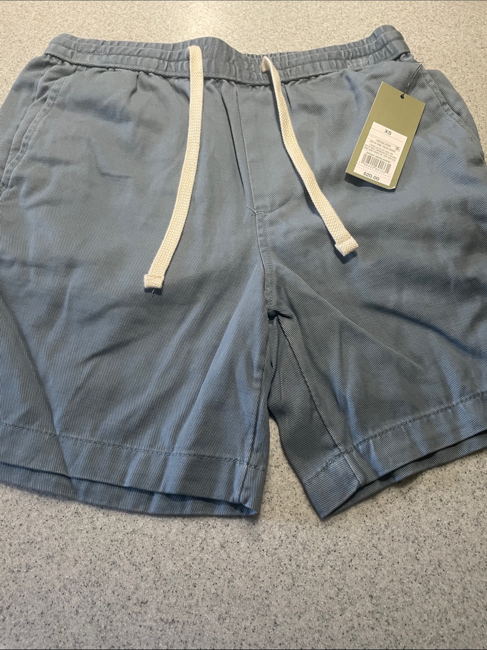 Goodfellow & Co Light Blue Drawstring Athletic Shorts